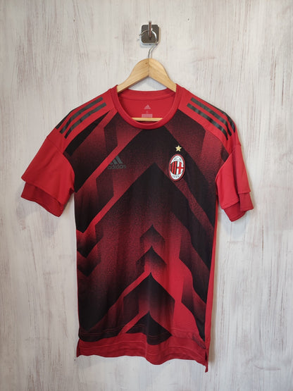 AC Milan 2017 2018 pre-match taining Size S shirt jersey football soccer kit tee