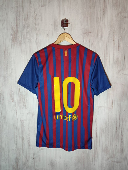 FC Barcelona 2011 2012 home Size S Nike shirt jersey Barca soccer fotball kit