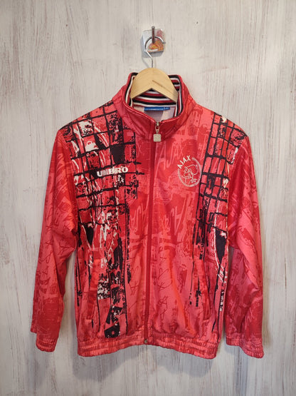 KIDS 164 Ajax Amsterdam 1996 1997 training sweater jacket top football soccer