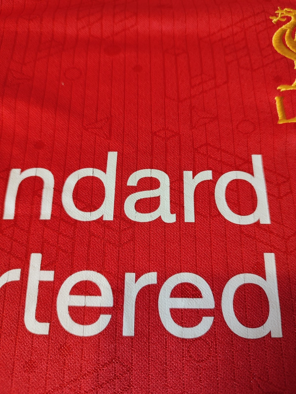 FC Liverpool 2014 2015 home Size M Warrior football shirt jersey kit tee soccer