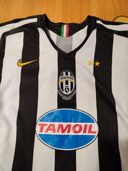 Juventus 2005 2006 home Sz XS Nike shirt jersey soccer football kit tee vintage