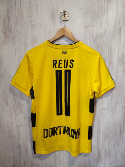 Borussia Dortmund 2017 2018 home Sz S soccer jersey shirt football kit tee Reus