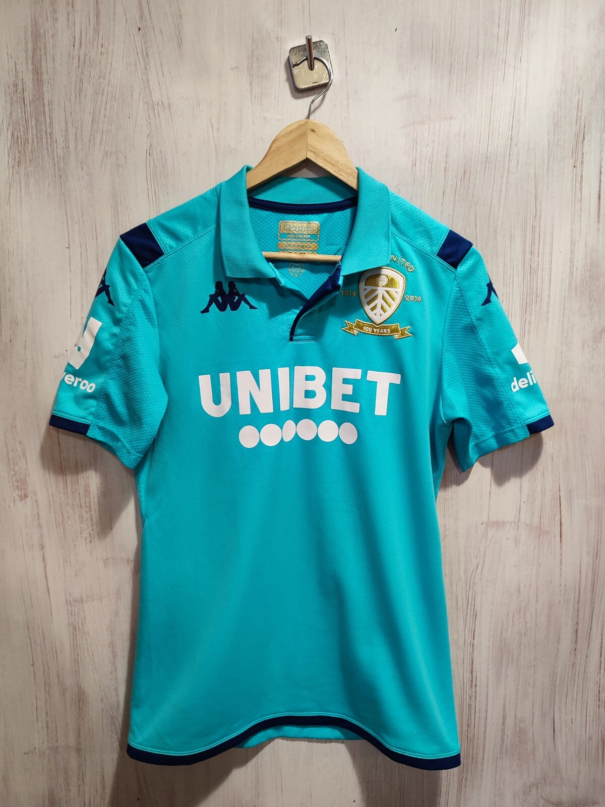 FC Leeds United 2019 2020 training Sz S jersey shirt soccer football kit trikot