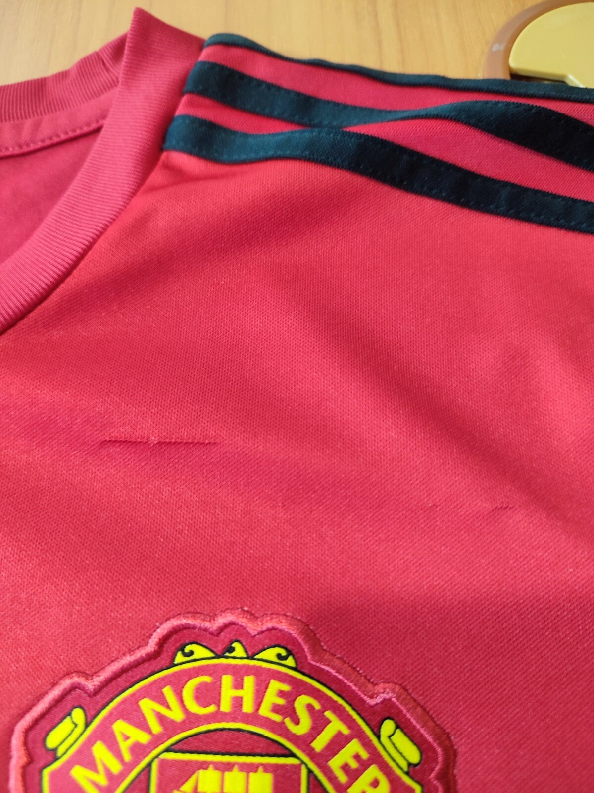 Manchester United 2015 2016 training Size M Adidas soccer shirt football kit tee