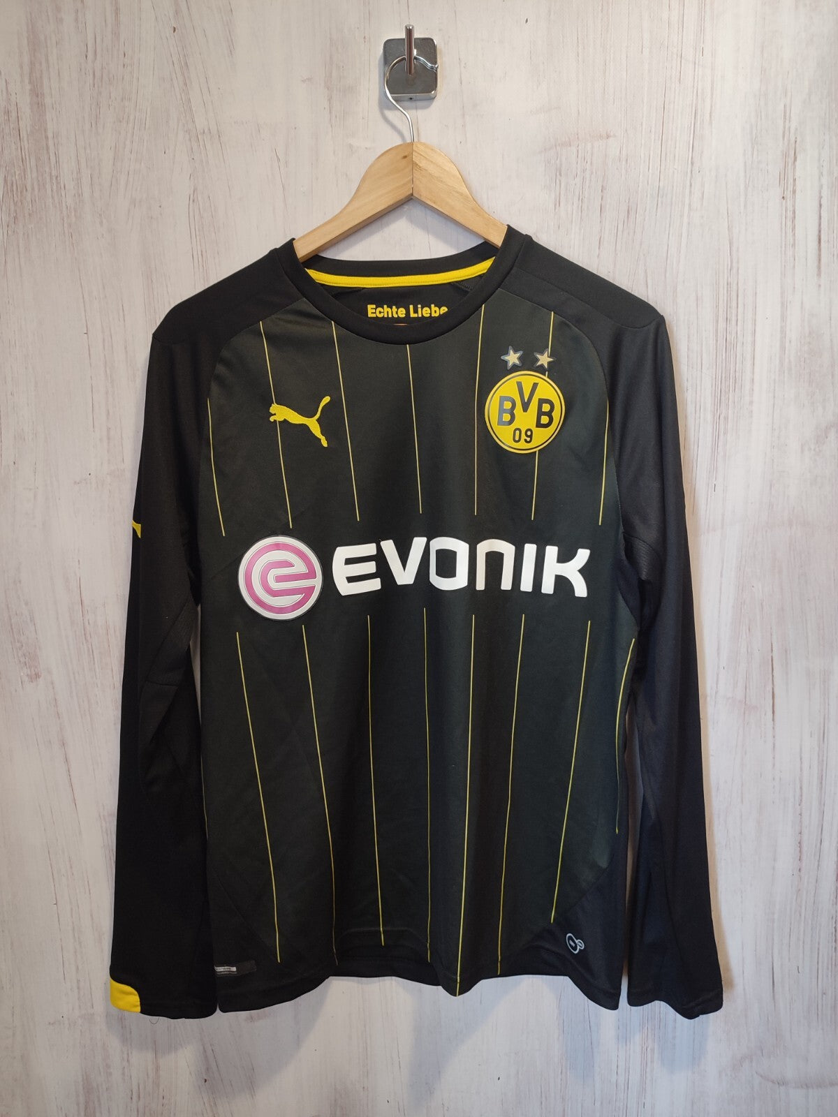 Borussia Dortmund 2014 2015 2016 away Size S Puma jersey shirt football kit BVB