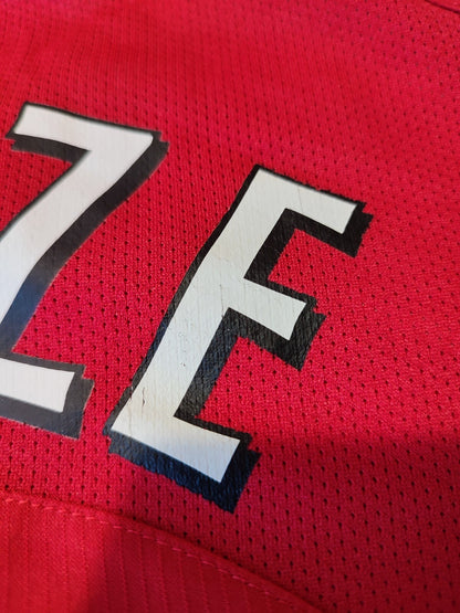 Manchester United 2004 2005 2006 home Size L soccer shirt jersey football Heinze