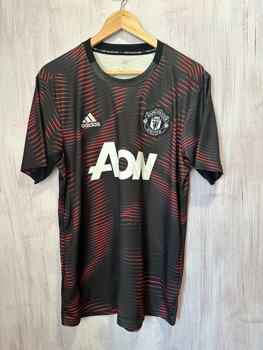 Manchester United 2018 2019 Pre match Size M shirt kit jersey football soccer