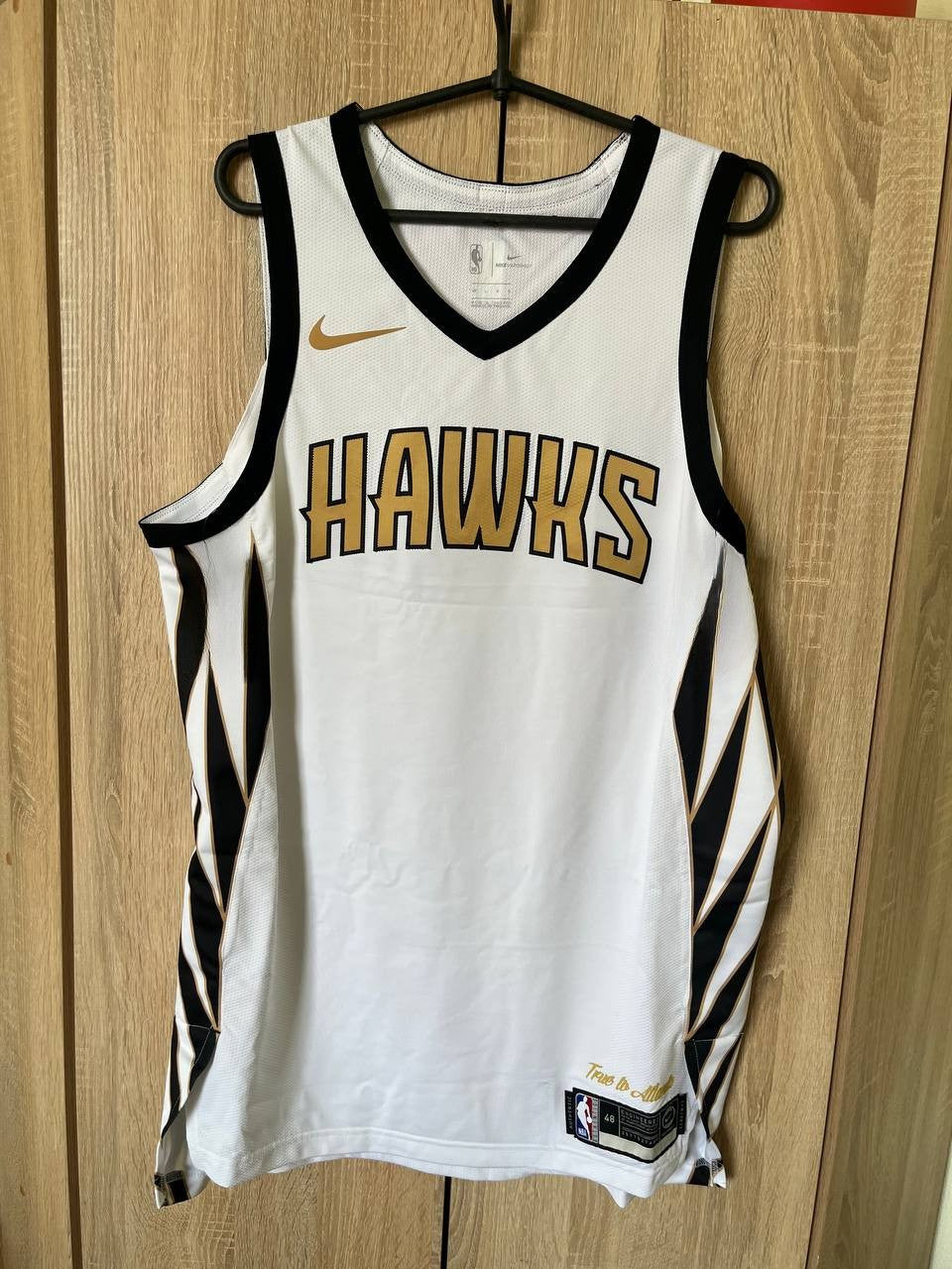 AUTHENTIC Atlanta Hawks 2018 2019 city (48/L) Nike jersey